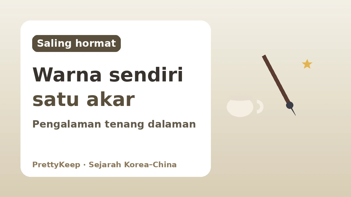 Warisan Bersama Lingkungan Budaya Aksara Han — Menghubungkan Korea dan China melalui Kaligrafi, Puisi Klasik, dan Budaya Teh 3
