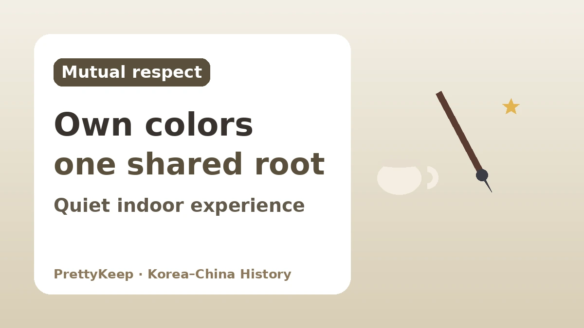 มรดกร่วมของวงวัฒนธรรมอักษรจีน — เชื่อมเกาหลี–จีนด้วยพู่กัน กวีจีน และวัฒนธรรมชา 3