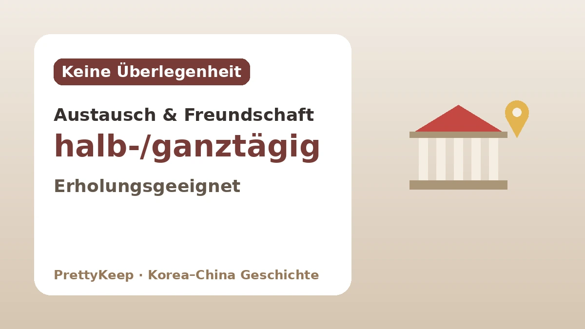 Spuren des Korea–China-Austauschs in Seoul und Gyeongju — Ein indoor-zentrierter Rundgang 3
