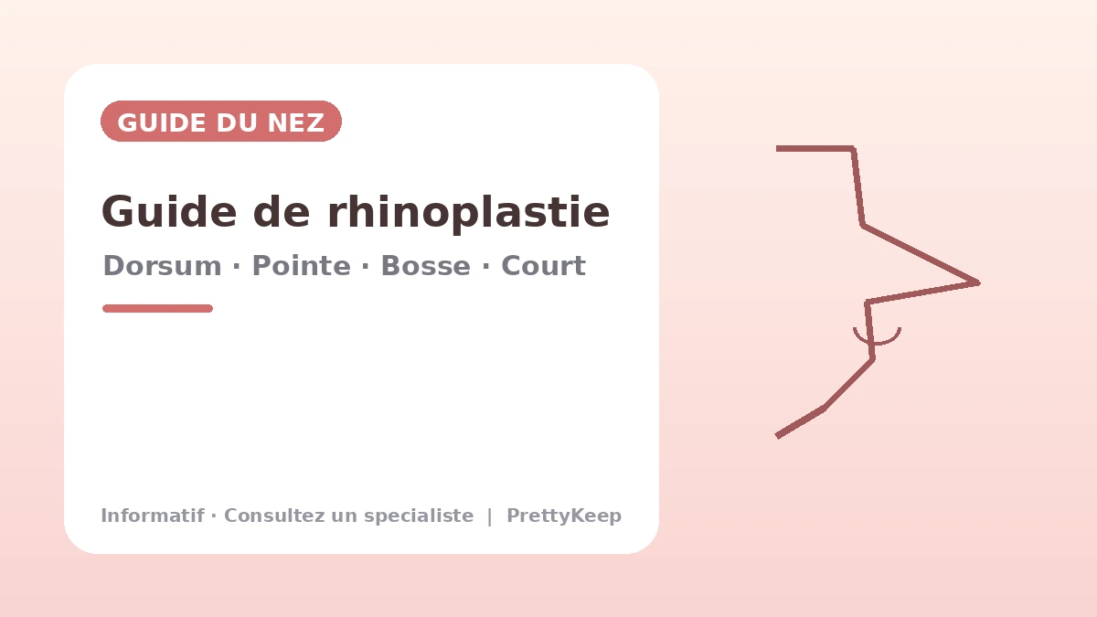 Guide complet de la rhinoplastie — Dorsum, pointe, bosse, nez court et reprise 1