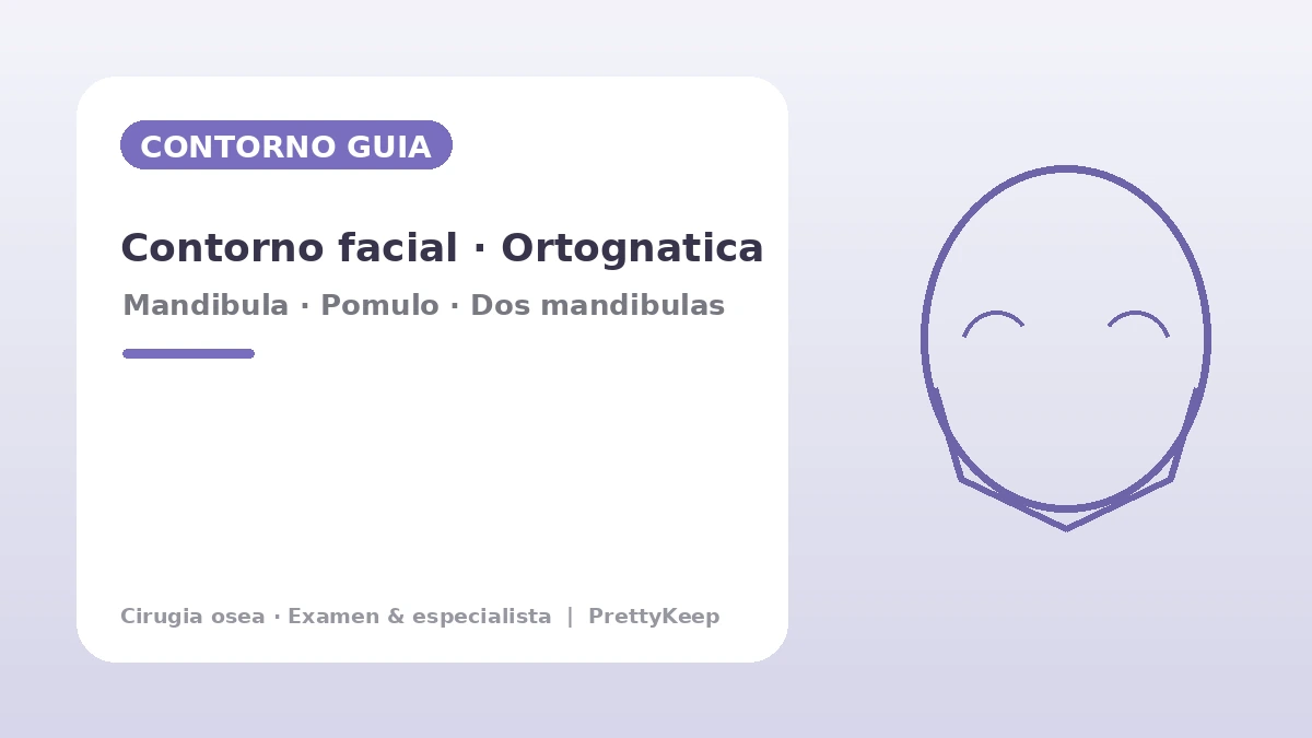 Guía completa de contorno facial y cirugía ortognática — Mandíbula cuadrada, pómulo, mentón y dos mandíbulas 1