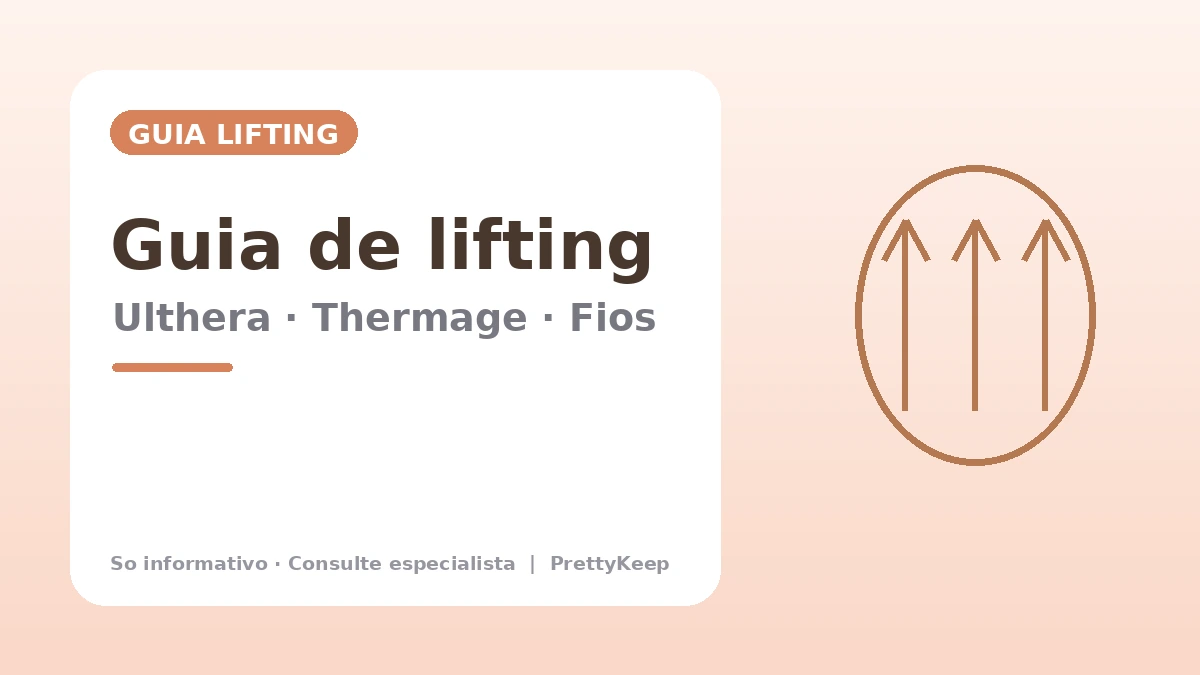 Guia completo de lifting — Ulthera, Thermage, fios de sustentação & lifting facial 1