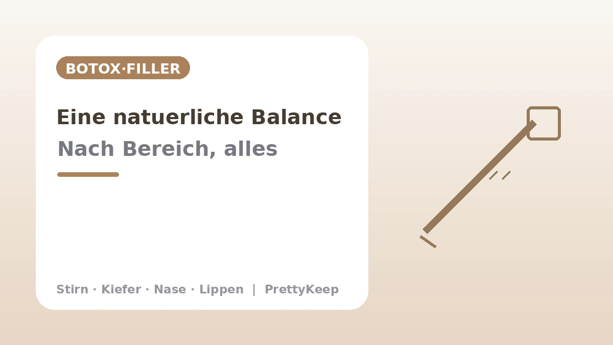 Der komplette Leitfaden zu Botox & Filler — Falten, Kontur & nach Bereich 2
