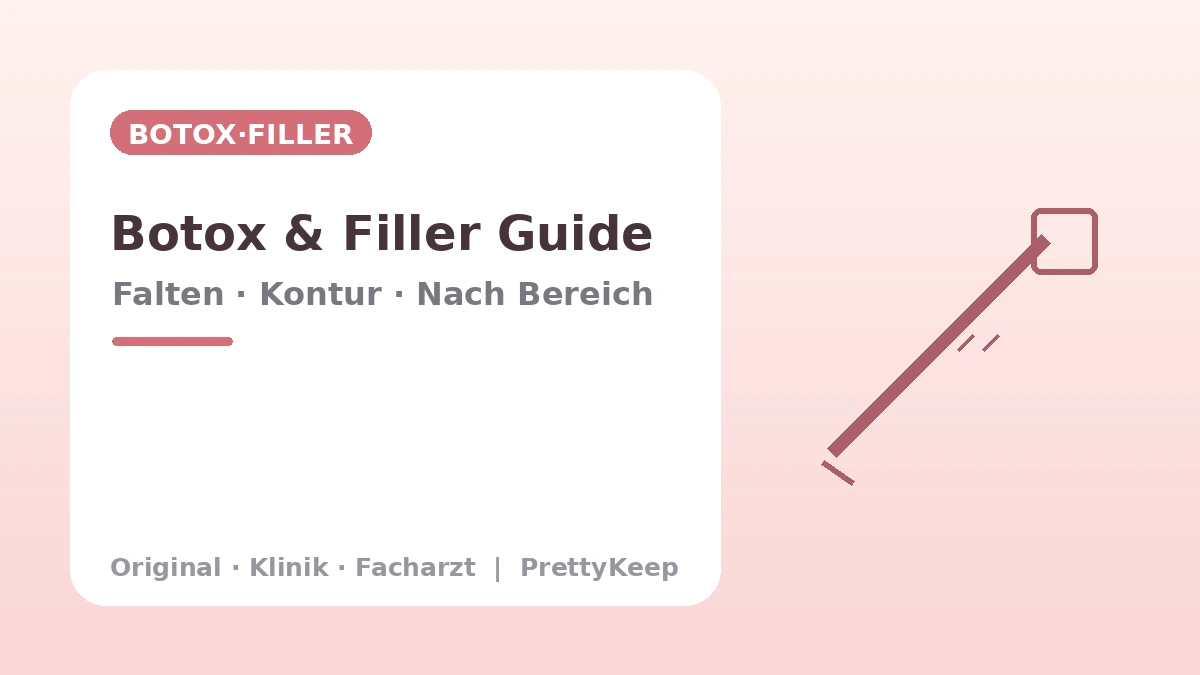 Der komplette Leitfaden zu Botox & Filler — Falten, Kontur & nach Bereich 1