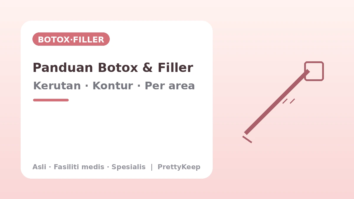 Panduan Lengkap Botox & Filler — Kerutan, Kontur & Per Area 1