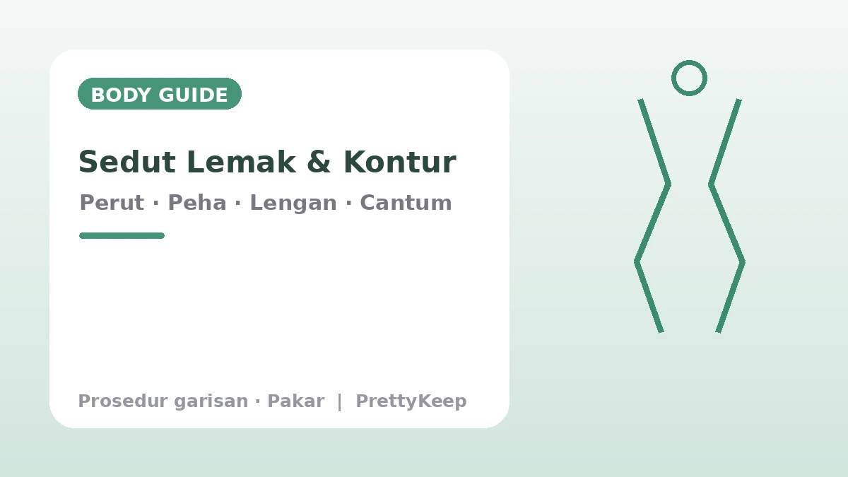 Panduan Lengkap Sedut Lemak & Kontur Badan — Perut, Peha, Lengan & Cantum Lemak 1
