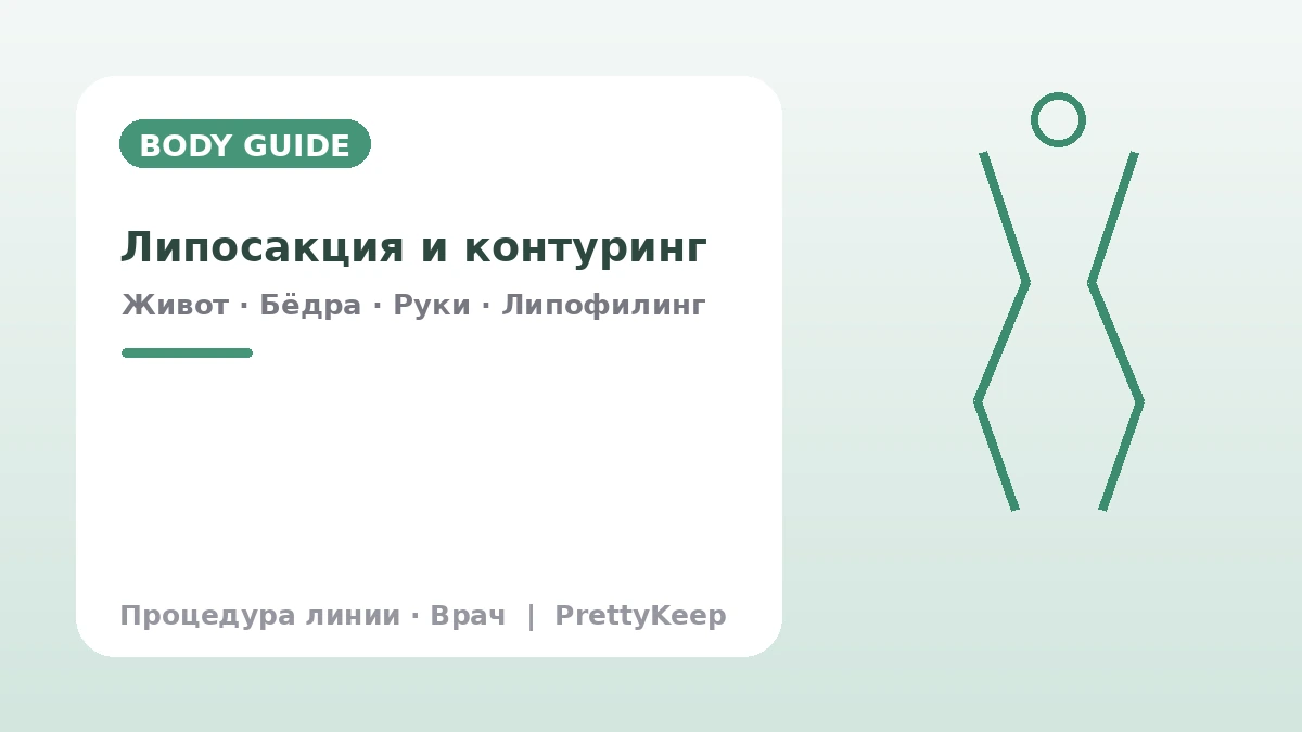 Полное руководство по липосакции и контурингу тела — живот, бёдра, руки и липофилинг 1