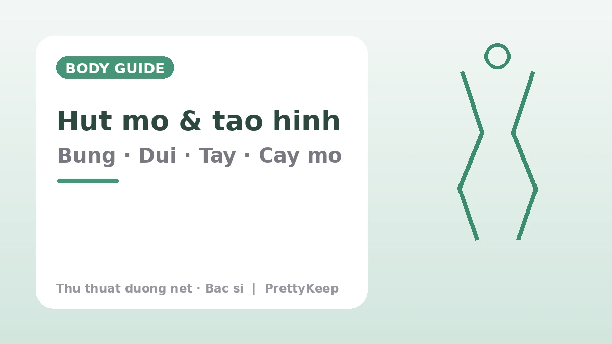 Cẩm nang toàn diện về hút mỡ & tạo hình cơ thể — Bụng, đùi, tay & cấy mỡ 1
