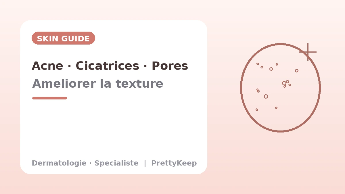 Guide complet de l'acné, des cicatrices & des pores — Améliorer la texture de la peau 1