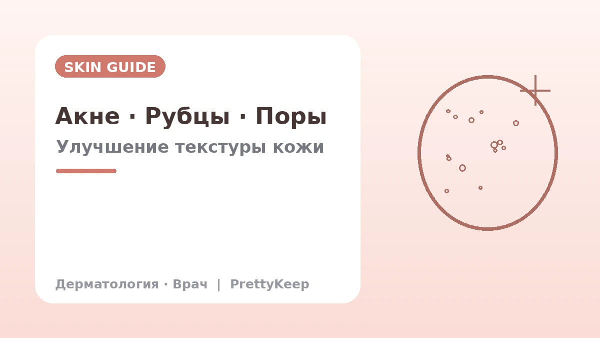 Полное руководство по акне, рубцам и порам — улучшение текстуры кожи 1