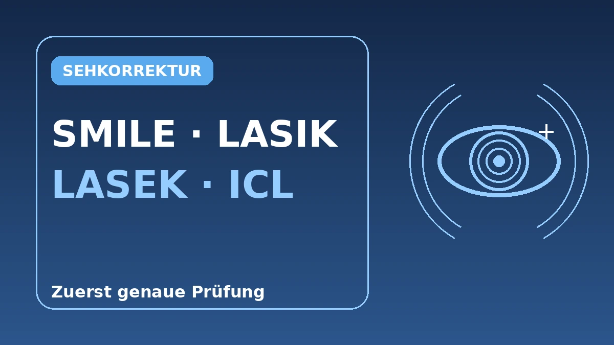 Vollständiger Leitfaden zur Sehkorrektur — SMILE, LASIK, LASEK & ICL 1