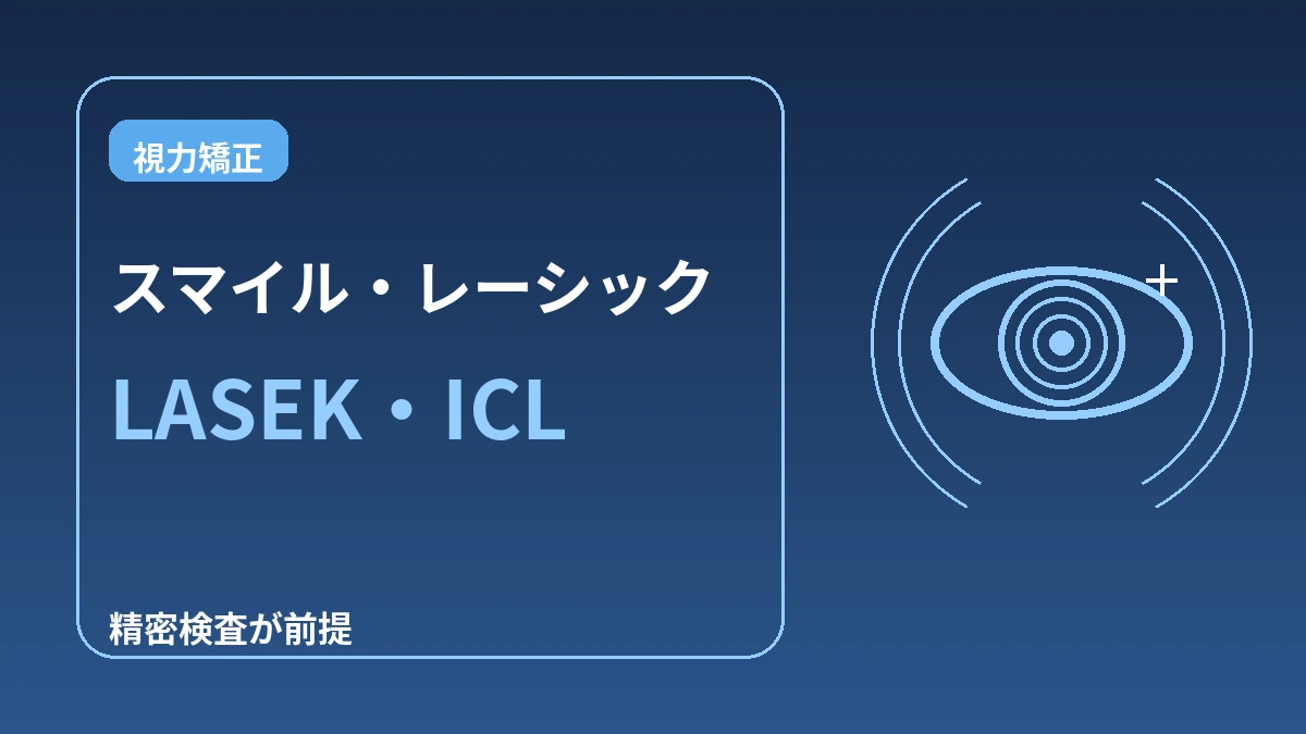視力矯正 完全ガイド —— スマイルラシック・レーシック・ラセック・眼内レンズ(ICL) 1
