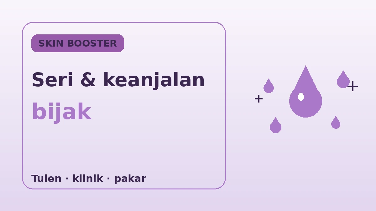 Panduan Lengkap Anti-Penuaan & Skin Booster — Hydro-Glow, Rejuran, Rangsangan Kolagen 2