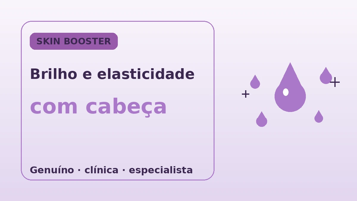 Guia completo de antienvelhecimento e skin boosters — Hidro-Glow, Rejuran, estimulação de colágeno 2