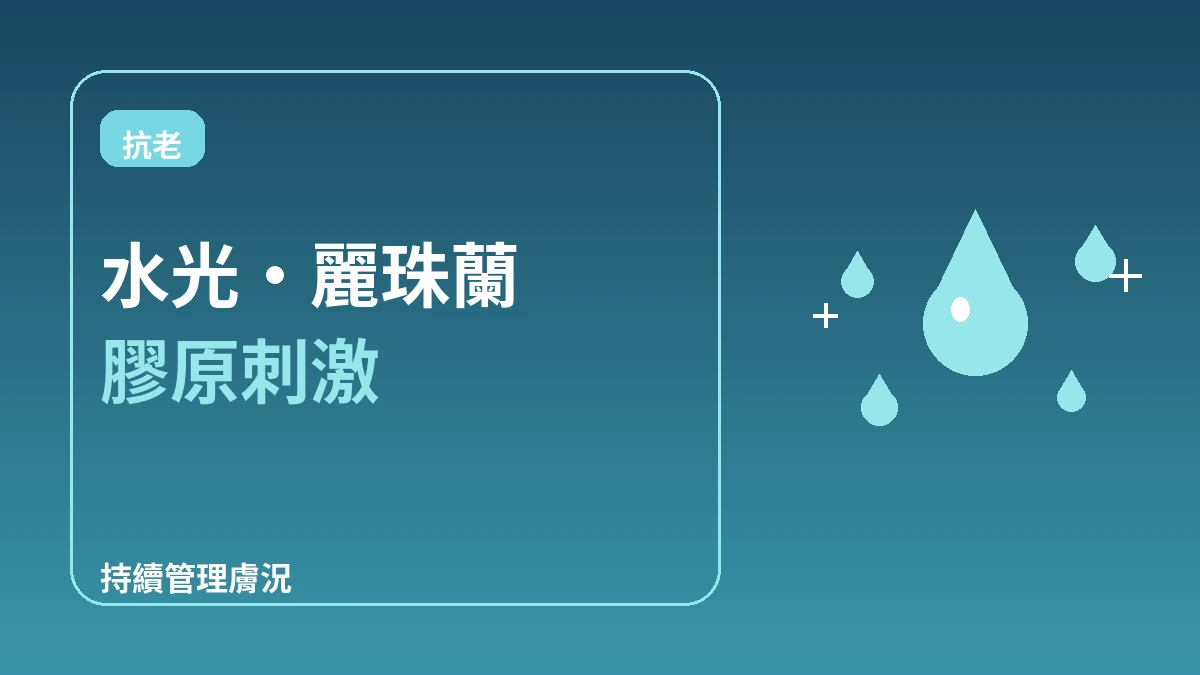 抗老·保濕精華完全指南 — 水光·麗珠蘭·膠原刺激 1