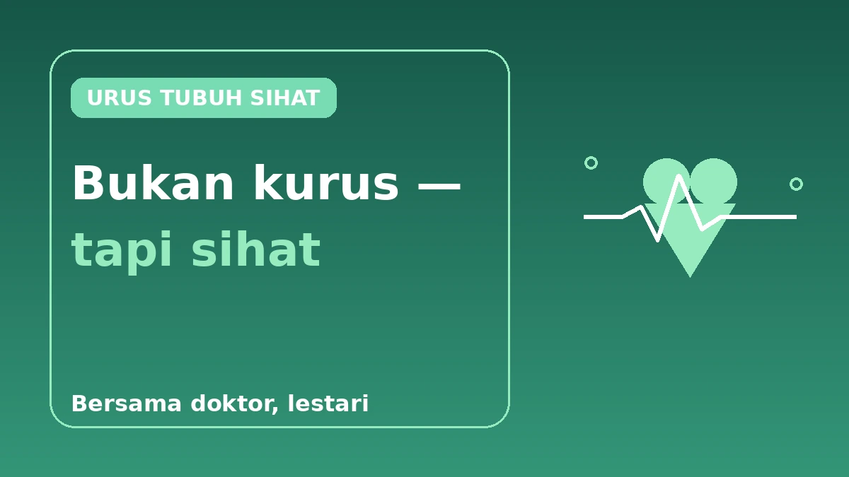 Panduan Lengkap Klinik Obesiti & Diet — Pengurusan Bentuk Badan yang Sihat 1