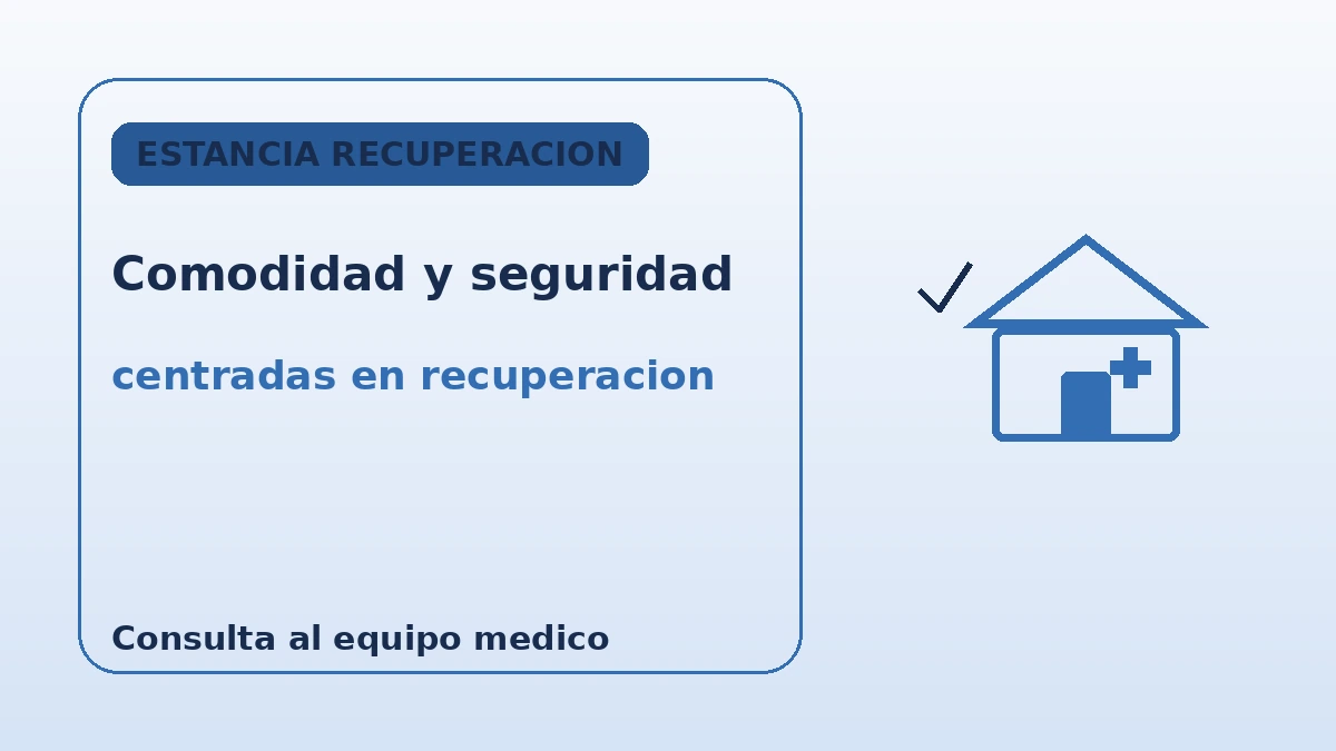 Alojamientos amigables con la recuperación para turistas médicos — Guía completa de estancias largas cerca del hospital 2