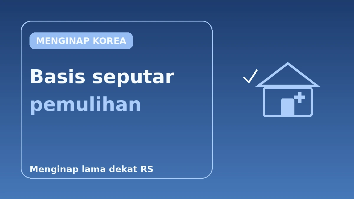 Akomodasi Ramah Pemulihan untuk Turis Medis — Panduan Lengkap Menginap Lama Dekat Rumah Sakit 3