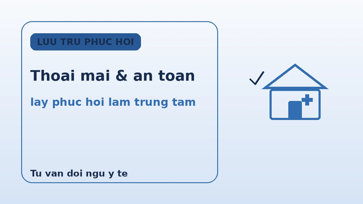 Chỗ ở thân thiện với phục hồi cho khách du lịch y tế — Cẩm nang toàn diện về lưu trú dài ngày gần bệnh viện 2