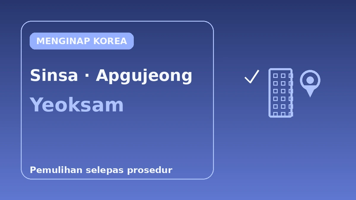 Panduan Penginapan Kawasan Padat Bedah Plastik·Dermatologi Gangnam — Laluan Optimum Pemulihan Selepas Prosedur 3