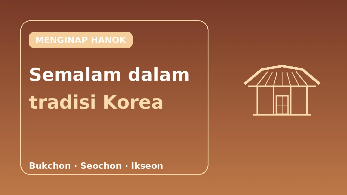 Panduan Lengkap Menginap Hanok — Mengalami Penginapan Tradisional di Seoul 1