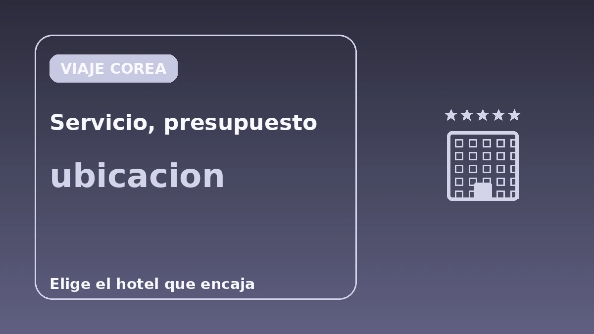 Guía de hoteles de Seúl por categoría — Hoteles de 5 estrellas·boutique·business 3