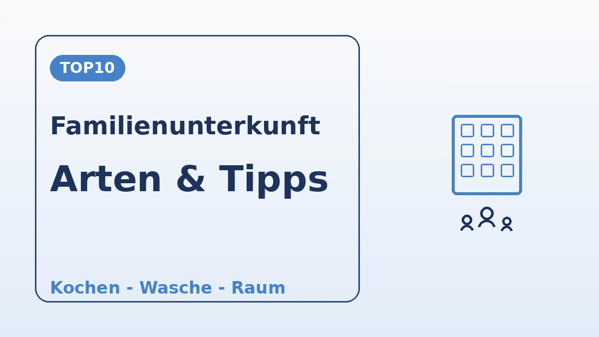 Leitfaden für Familien·Gruppenunterkünfte — Apartments·Familienzimmer 2