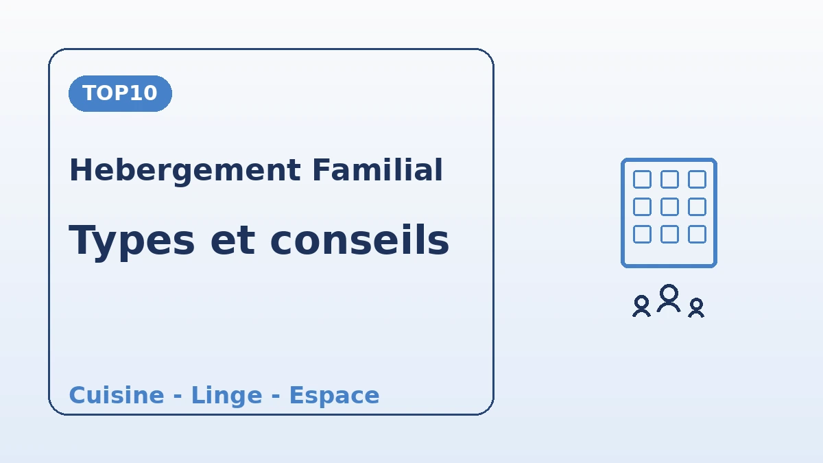 Guide d'hébergement familial·en groupe — appartements·chambres familiales 2