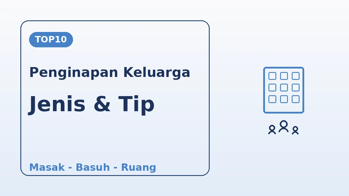 Panduan Penginapan Keluarga·Ramai — Apartmen·Bilik Keluarga 2