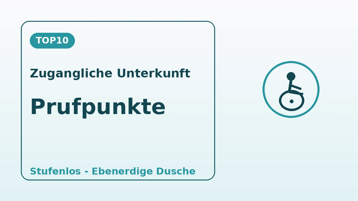 Leitfaden für barrierefreie Unterkünfte — Für Besucher, die Mobilitätsunterstützung brauchen 2