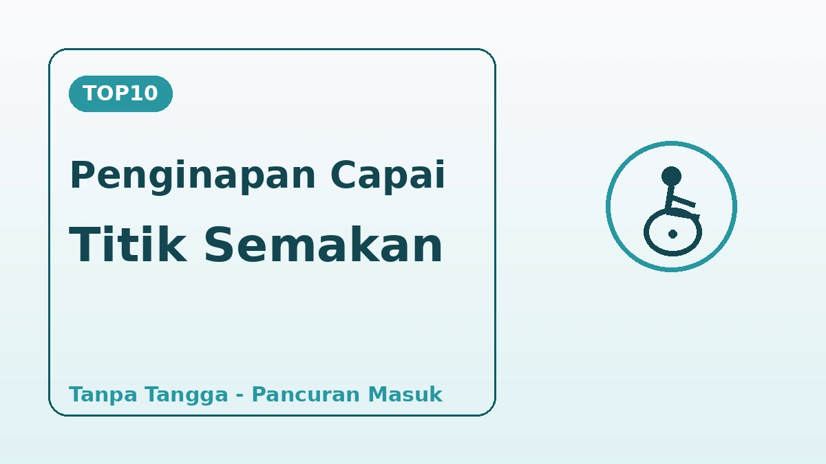 Panduan Penginapan Bebas Halangan — Untuk Pengunjung yang Memerlukan Sokongan Mobiliti 2