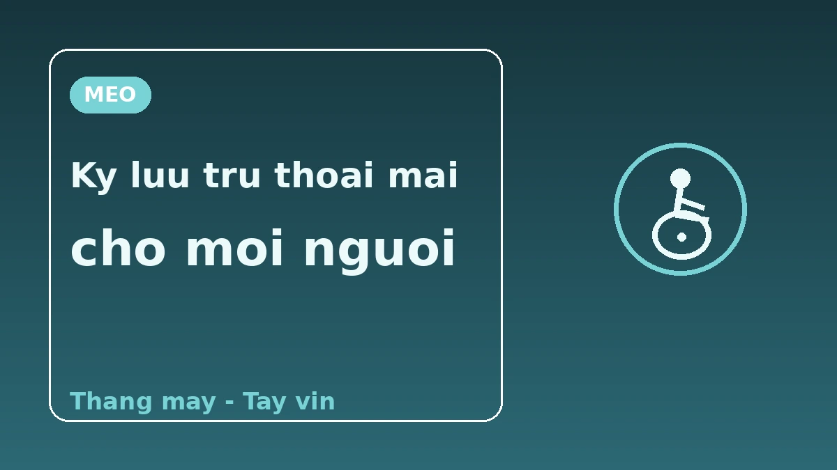 Cẩm nang lưu trú không rào cản — Cho du khách cần hỗ trợ di chuyển 3