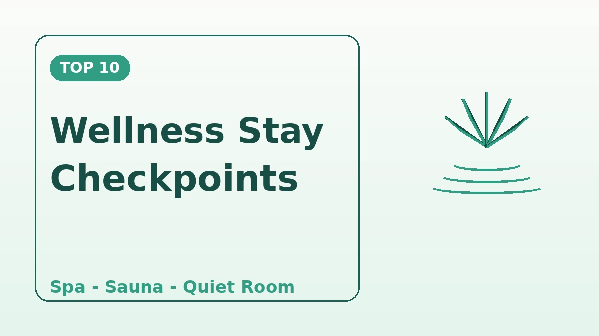 Wellness·Spa Hotel Guide — Rest and Healing Stay After a Procedure 2