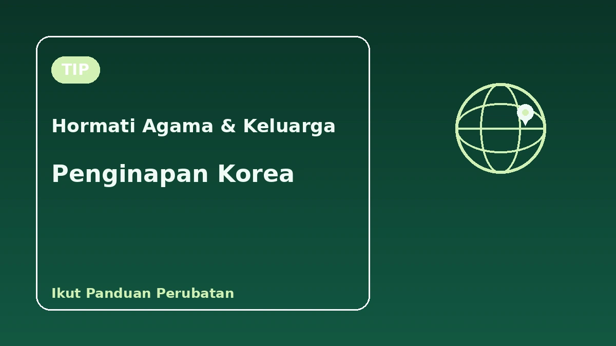 Panduan Korea untuk Pengunjung Indonesia·Malaysia — Halal·Solat·Kemudahan Mesra Muslim 3