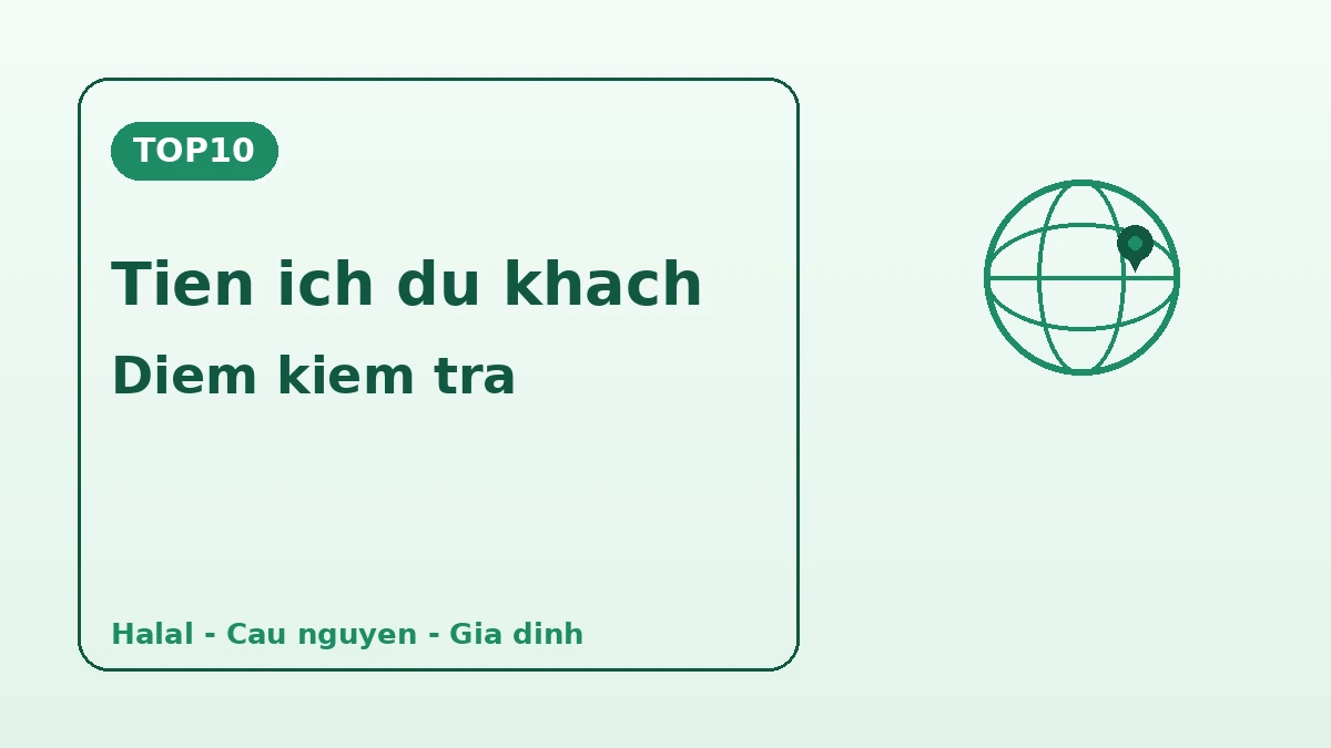 Cam nang Han Quoc cho du khach Indonesia·Malaysia — Halal·Cau nguyen·Tien ich than thien Hoi giao 2
