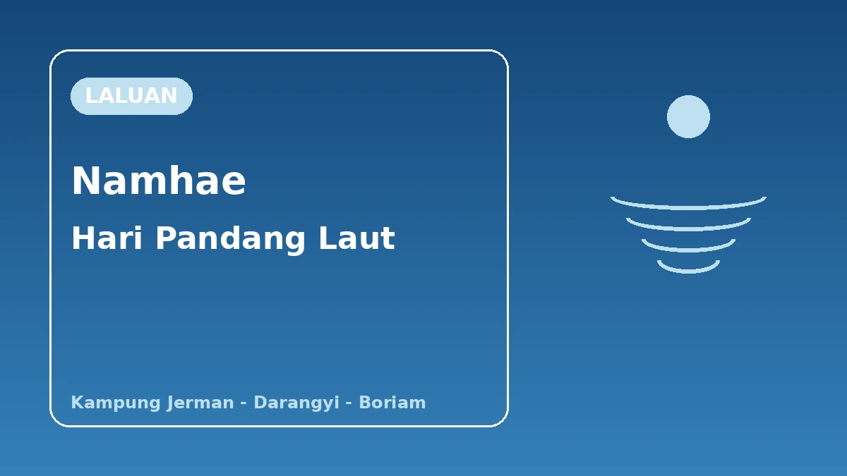 Laluan Pelancongan Kampung Jerman·Kampung Darangyi·Boriam Namhae — Sehari di Namhae Memandang Laut dari Ketinggian