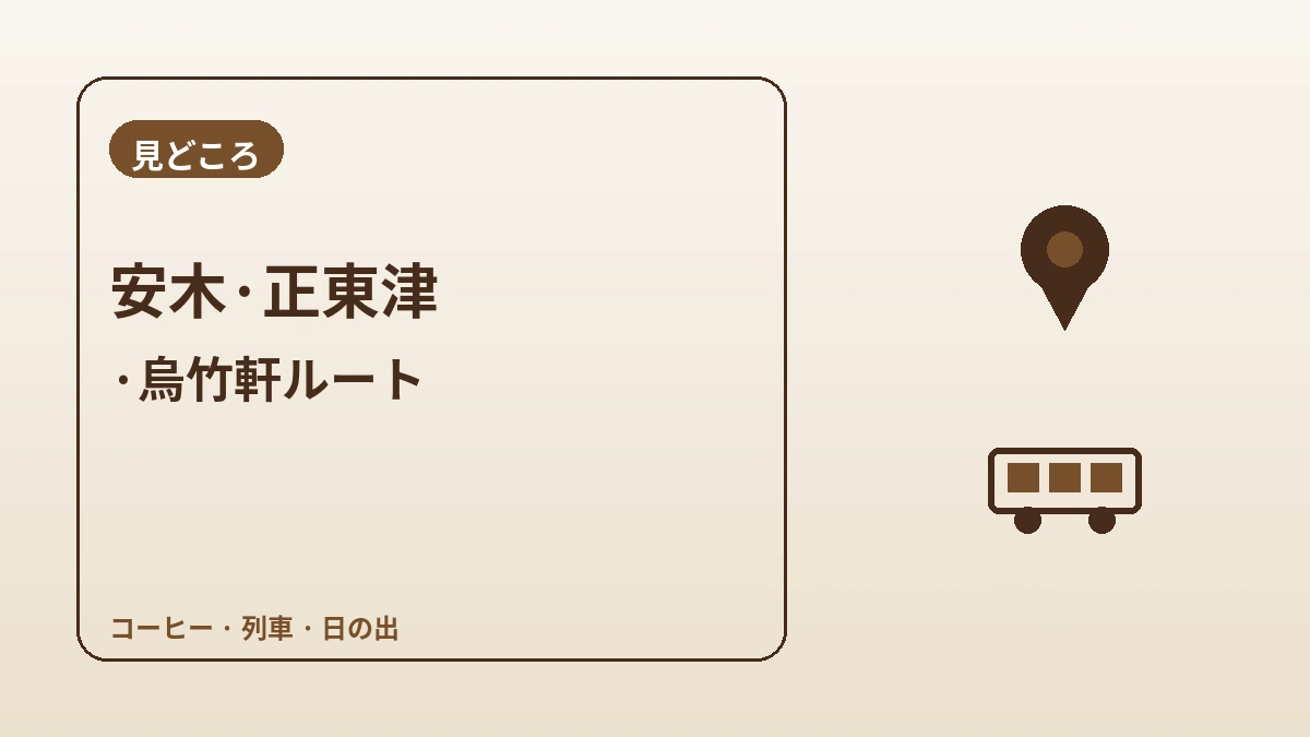 江陵安木·正東津·烏竹軒 旅行コース — コーヒーの香りと東海の一日 2