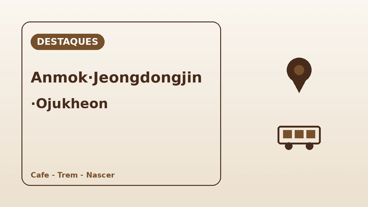 Roteiro turístico Praia Anmok·Jeongdongjin·Ojukheon em Gangneung — Um dia de aroma de café e Mar do Leste 2