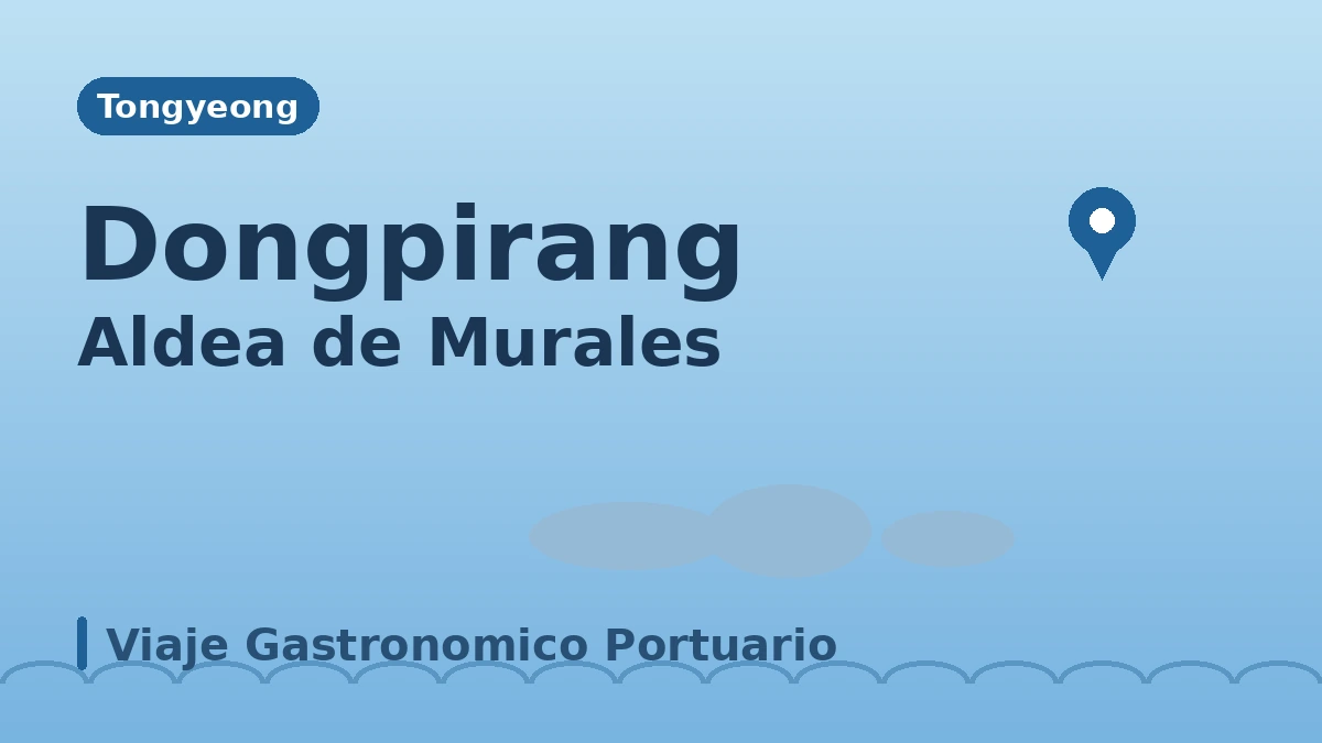 Ruta turística de Tongyeong: teleférico·Dongpirang·Mireuksan — Un día mirando el archipiélago de Hallyeosudo desde lo alto 3