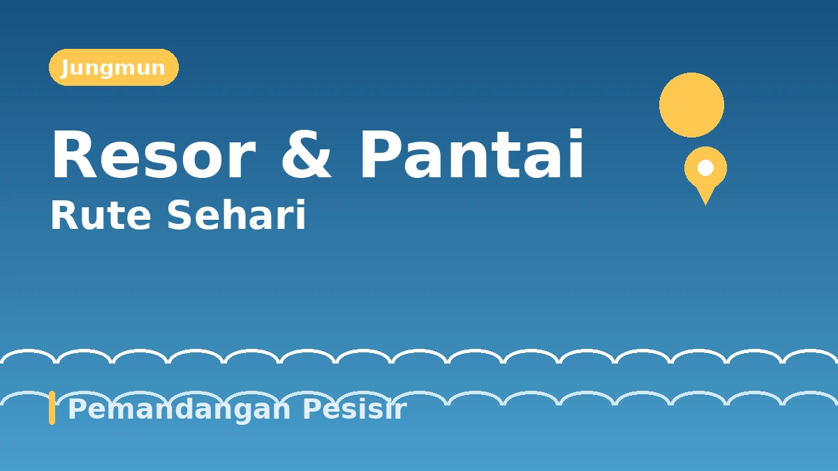 Rute Wisata Seogwipo Jungmun·Jusangjeolli·Jalan Kafe — Sehari dengan Pemandangan dan Penyembuhan Jeju Selatan 2