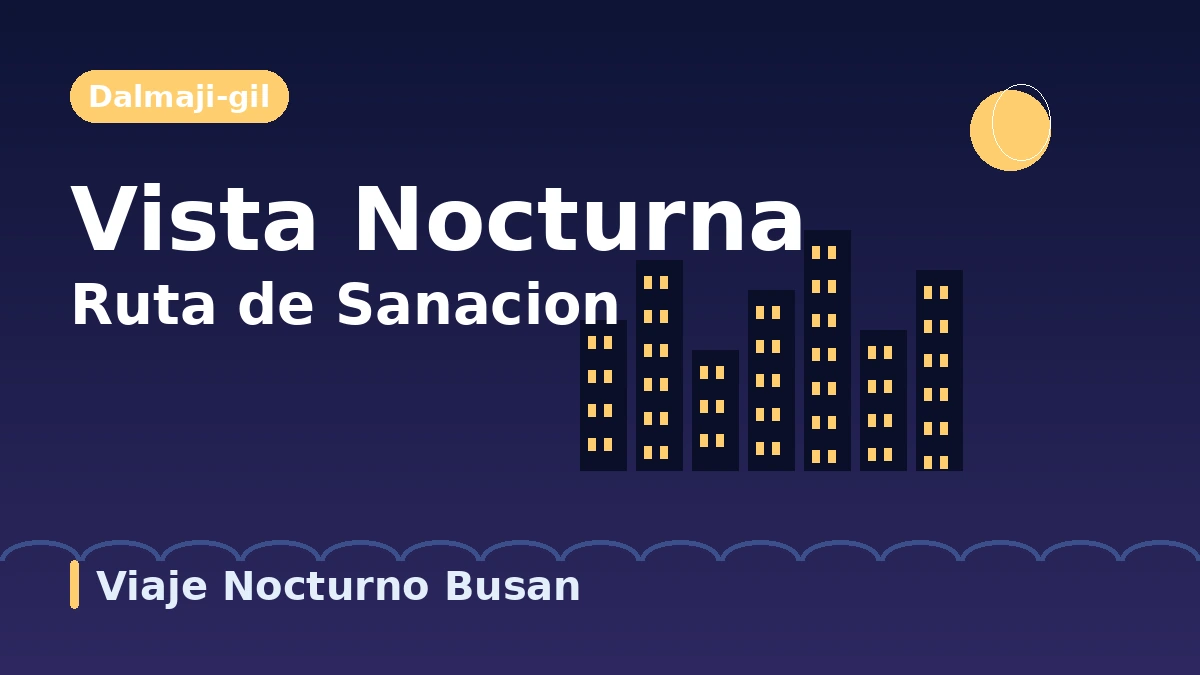 Ruta turística de Busan: Haeundae·Igidae·Dalmaji-gil — Un día de playa urbana y vistas nocturnas 3