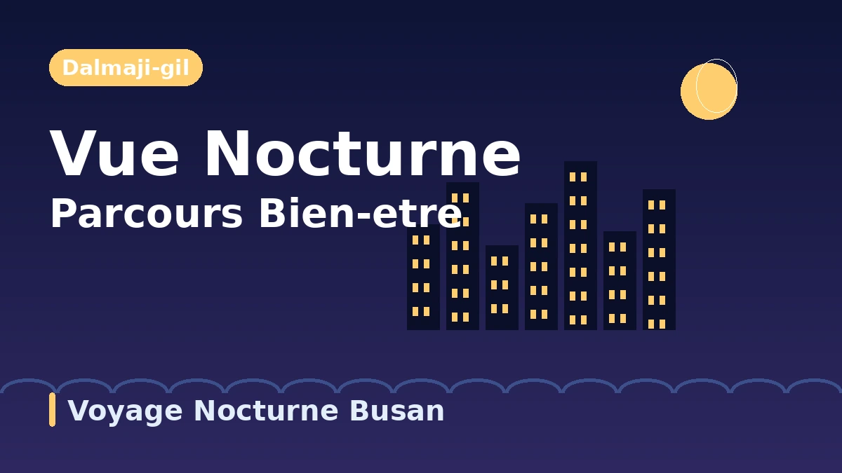 Itinéraire touristique de Busan : Haeundae·Igidae·Dalmaji-gil — Une journée de plage urbaine et de vues nocturnes 3