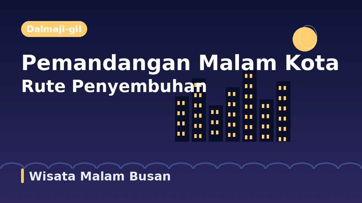 Rute Wisata Busan Haeundae·Igidae·Dalmaji-gil — Sehari dengan Pantai Kota dan Pemandangan Malam 3