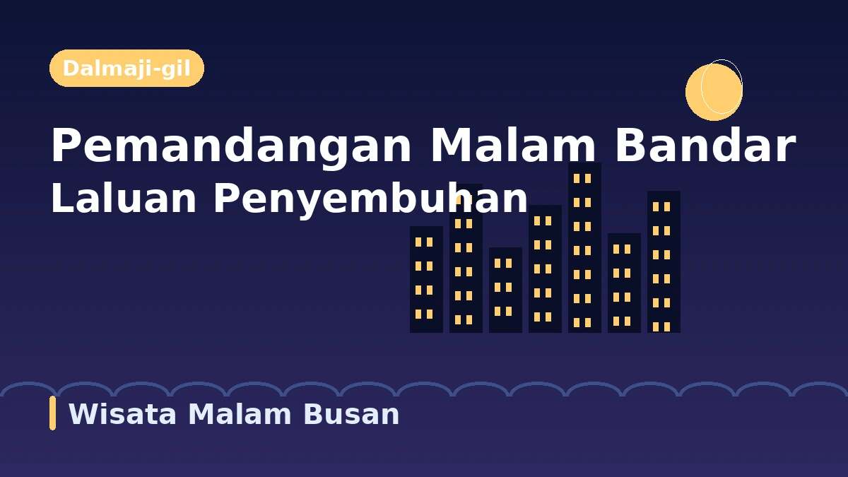 Laluan Pelancongan Busan Haeundae·Igidae·Dalmaji-gil — Sehari dengan Pantai Bandar dan Pemandangan Malam 3