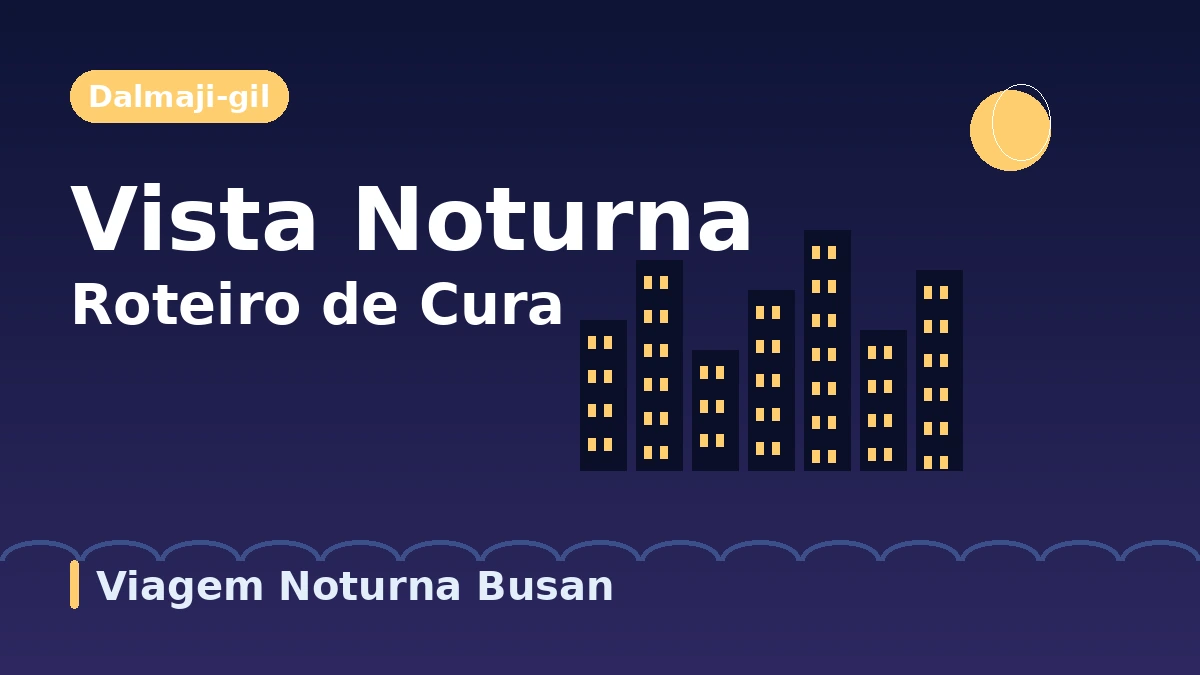 Roteiro turístico de Busan: Haeundae·Igidae·Dalmaji-gil — Um dia de praia urbana e vistas noturnas 3