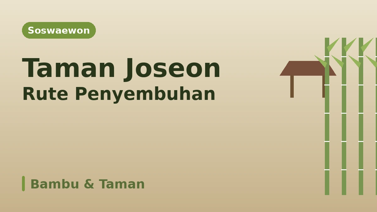Rute Wisata Damyang Juknokwon·Jalan Metasequoia·Soswaewon — Sehari dengan Hutan Bambu dan Taman Hijau 3