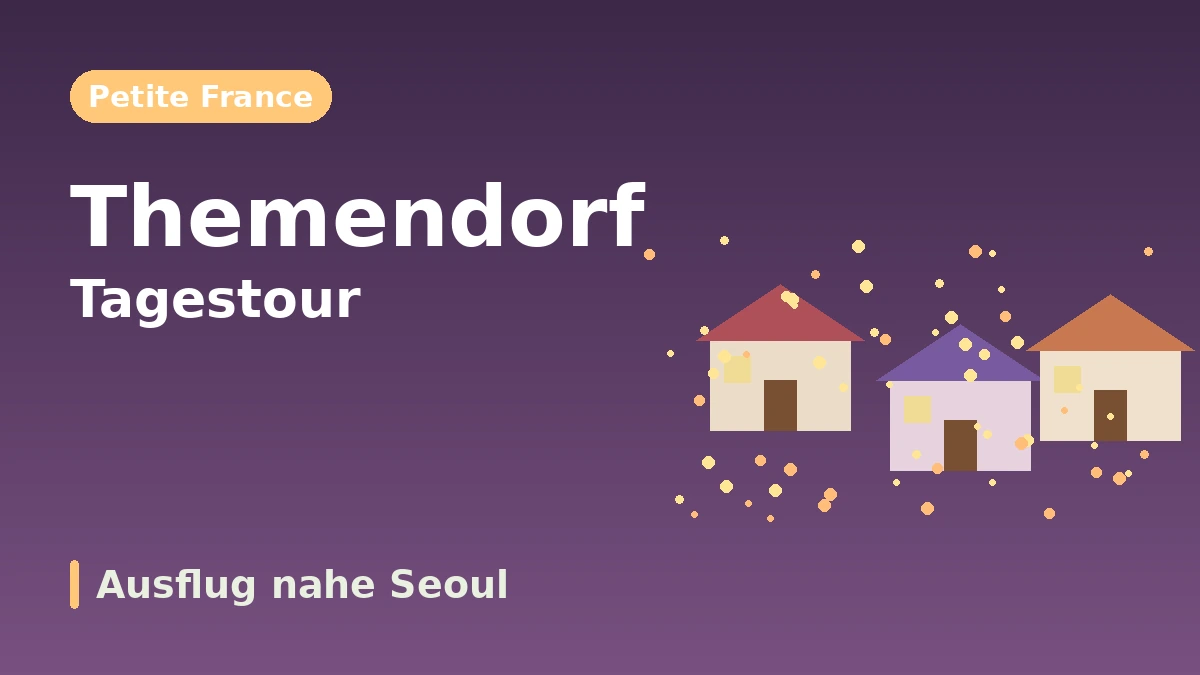 Reiseroute Gapyeong: Garten der Morgenstille·Petite France·Jara-Insel — Ein Tag der Erholung nahe der Hauptstadt 2