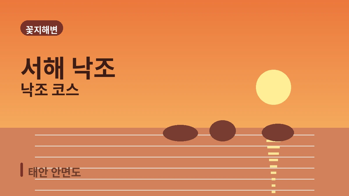 태안 안면도 꽃지해변·수목원·리조트 여행 코스 — 서해 낙조와 휴양의 하루