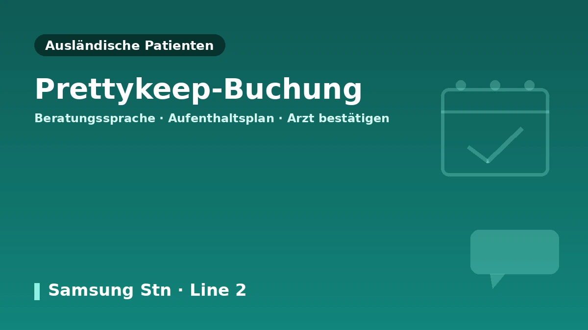 T1 Clinic in Gangnam, Seoul — Leitfaden für internationale Patientinnen und Patienten: Ärzteteam, wichtigste Behandlungen und Terminbuchung 3
