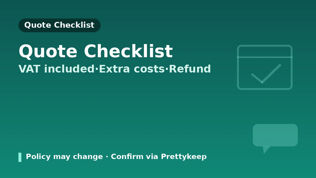 2026 Korea Aesthetic Medical Cost Guide — End of the Foreign VAT Refund·Real Cost Information 3